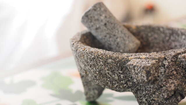 MOLCAJETE MEXICANO O MORTERO