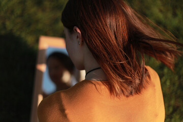 Woman and the Mirror