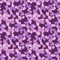 Abstract cheetah seamless pattern. Camo leopard background. Animal fur shapes wallpaper