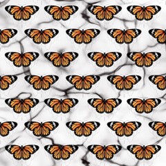 seamless pattern with butterflies