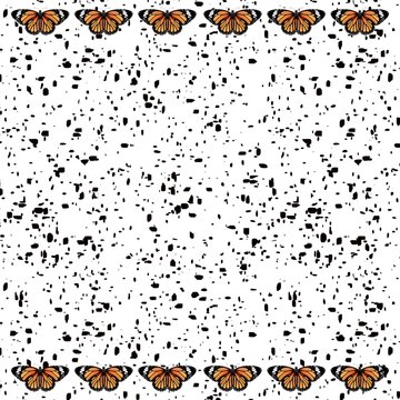 halloween background with butterfly 