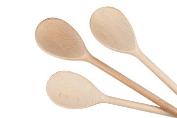 wooden kitchen utensils