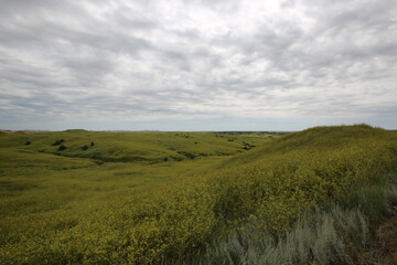 Badlands National Park southwest of South Dakota, United States