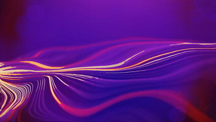 abstract background with waves