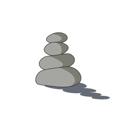 Zen stone Vector Illustration EPS