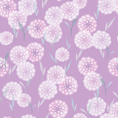 seamless hand draw camellia flower with green leaves background , greeting card with watercolour