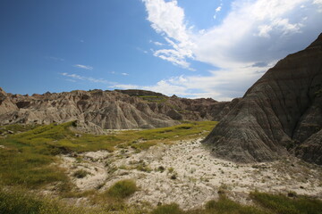 Badlands National Park southwest of South Dakota, United States