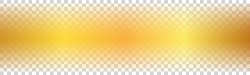 vector gold colored gradient background on transparent background	