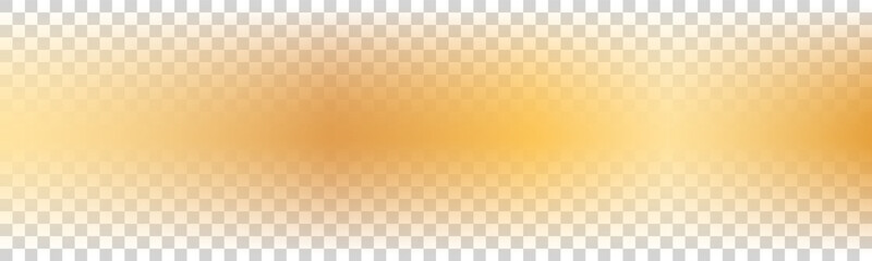 vector gold colored gradient background on transparent background	
