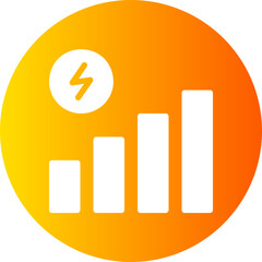 energy gradient icon