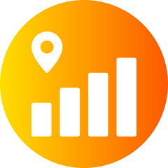 location gradient icon