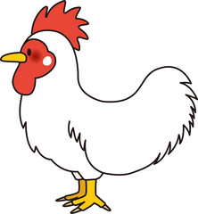 鶏,鳥,酉,動物,動物園,かわいい,可愛い,干支,十二支,烏骨鶏,家畜,鶏肉,食材,材料,食べ物,トサカ,鶏卵,おいしい,牧場,養鶏場,自然,酉年,肉,鳥肉,チキン,放牧,アニマル,シンプル,デフォルメ,手描き,ゆるい,生き物,単品,ニワトリ,子供向け,キャラクター,生物,飼育,サファリパーク,アイコン,イラスト