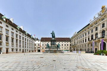 Fototapeta na wymiar Francis II - Vienna, Austria