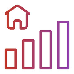 home gradient icon