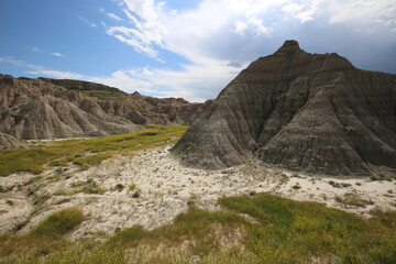 Badlands National Park southwest of South Dakota, United States