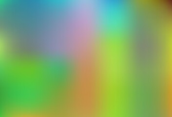 Obraz premium Light Blue, Green vector blurred shine abstract pattern.