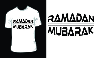 Ramadan Mubarak best t-shirt design