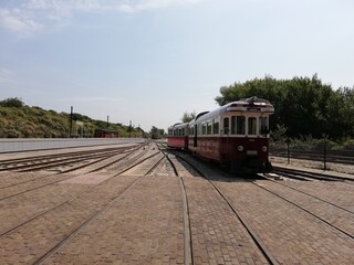 train on R.T.M museum ouddorp