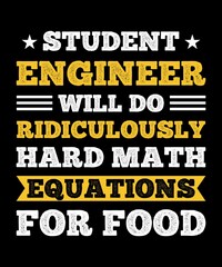 Student Engineer Will Do Ridiculously Hard Math Equations For Food