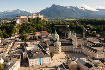 Fototapeta na wymiar Salzburg Skyline - Austria