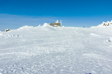 Obraz premium Vitosha Mountain near Cherni Vrah peak, Bulgaria