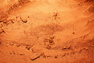 Eye shadow multi colored purple orange green yellow smudge loose background