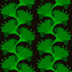 Simple floral seamless pattern with flowers for fabrics and cards and linens and kids and wrapping paper