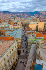 Ferhadija Street is the Pedestrian Zone in Sarajevo
