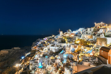 Santorini Skyline - Oia, Greece