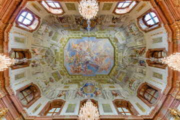 Belvedere Palace - Vienna, Austria - obrazy, fototapety, plakaty