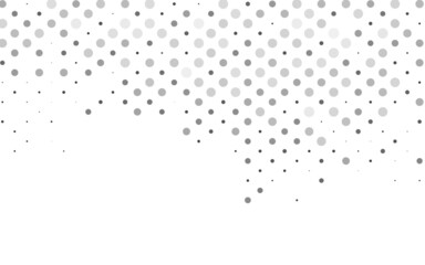 Light Silver, Gray vector template with circles.