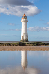 New Brighton Lighthouse reflections