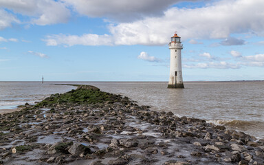 Fototapeta na wymiar New Brighton Lighthouse