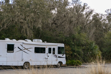 RV camping alone