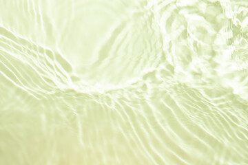 Soft focus cosmetic moisturizer water toner or emulsion green herbal extrac abstract background