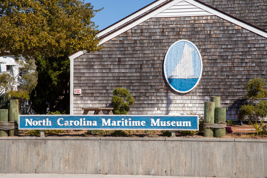 North Carolina Maritime Museum Sign