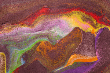 Marble plasticine psychedelic texture background