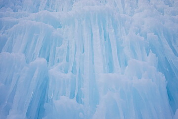 日本 北海道 千歳 冬 支笏湖 氷濤まつり © Eric Akashi
