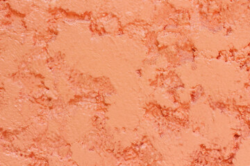 The red texture of rough surface of concrete wall background