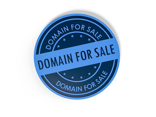 3d illustration Domain For Sale. Stock İmage.	