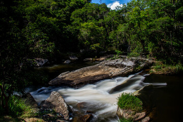 waterfall in the woods