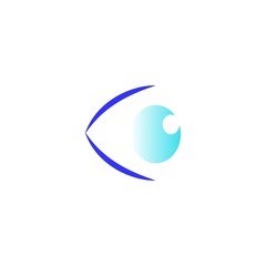 eye logo illustration design