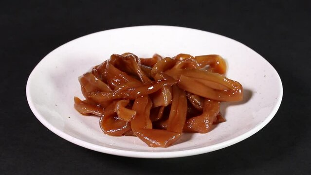 かんぴょうの煮物　回転