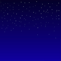 Fototapeta na wymiar Night sky background with gradation