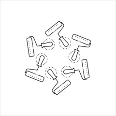 Painters Roller Brush M_2203002