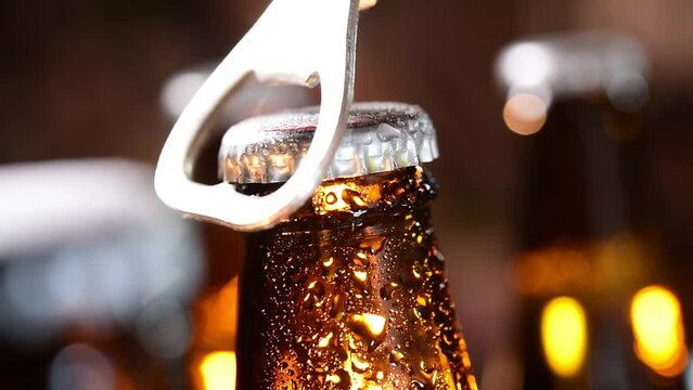 beer bottle cap opening