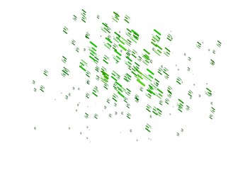 Light Green vector backdrop with long lines.