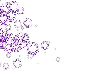 Light Purple vector backdrop with dots.
