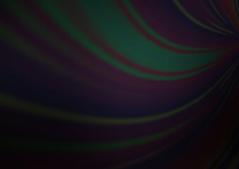 Dark Silver, Gray vector glossy abstract template.