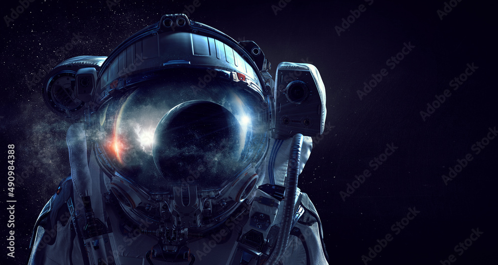 Canvas Prints astronaut and space exploration theme.